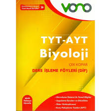 VONO TYT-AYT BİYOLOJİ DERS İŞLEME FÖYLERİ (DİF)