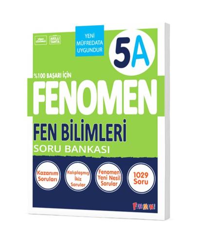 FENOMEN 5. SINIF FEN BİLİMLERİ SORU BANKASI (A)