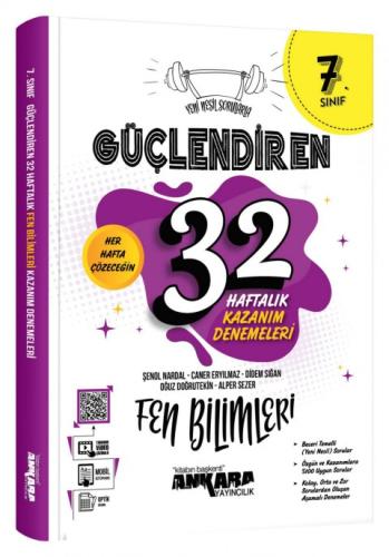 ANKARA 7. SINIF FEN BİLİMLERİ 32 HAFTALIK GÜÇLENDİREN D