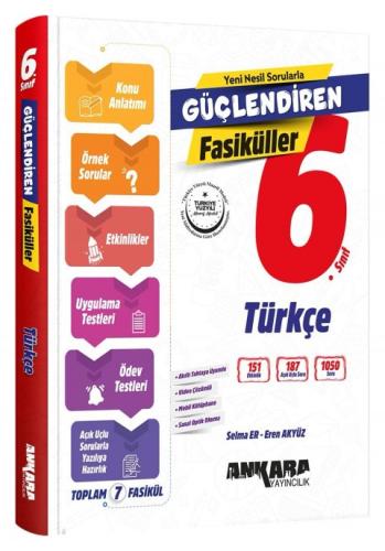ANKARA 6. SINIF GÜÇLENDİREN TÜRKÇE FASİKÜL SET