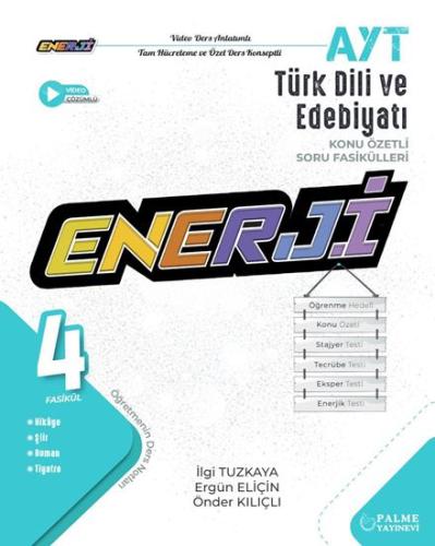PALME YKS AYT ENERJİ EDEBİYAT KONU ÖZETLİ SORU FASİKÜLLERİ *YENİ*