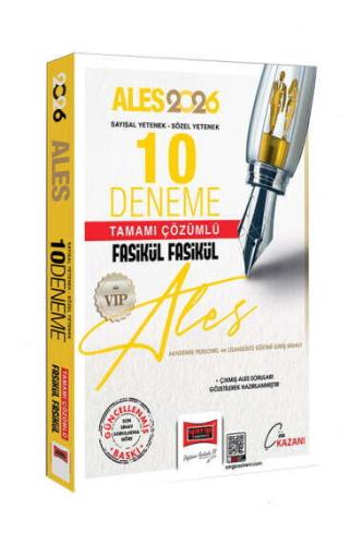 YARGI 2026 ALES VIP SAYISAL-SÖZEL YETENEK TAMAMI ÇÖZÜMLÜ FASİKÜL FASİKÜL 10 DENE