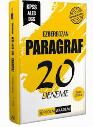 PEGEM KPSS ALES DGS EZBERBOZAN PARAGRAF 20 DENEME