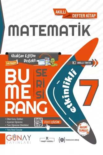 GÜNAY 7. SINIF BUMERANG ETKİNLİKLİ MATEMATİK