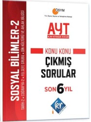 KR AKADEMİ AYT SOSYAL BİLİMLER-2 SON 6 YIL KONU KONU ÇIKMIŞ SORULAR