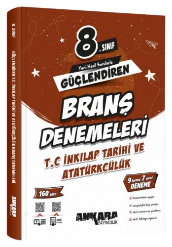 ANKARA 8. SINIF GÜÇLENDİREN T.C İNKILAP TARİHİ VE ATATÜRKÇÜLÜK BRANŞ DENEME