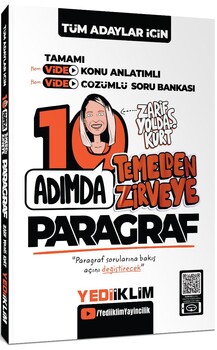 TÜM ADAYLAR İÇİN 10 ADIMDA PARAGRAF VİDEO KONU ANLATIMLI VE VİDEO ÇÖZÜ