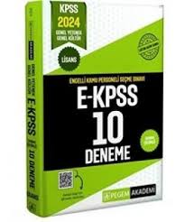 PEGEM 2024 E-KPSS ENGELLİ KAMU PERSONELİ SEÇME SINAVI TAMAMI ÇÖZÜMLÜ 1