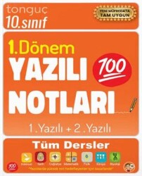TONGUÇ 10. SINIF 1. DÖNEM YAZILI NOTLARI