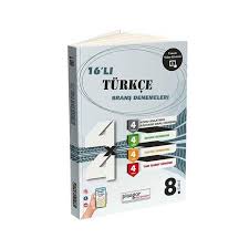 ZEKAKÜPÜ 8. SINIF PİSAGOR 16'LI TÜRKÇE BRANŞ DENEMELERİ
