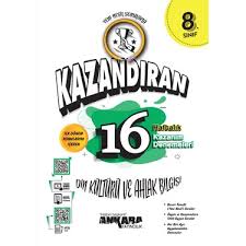 ANKARA 8. SINIF DİN KÜLTÜRÜ KAZANDIRAN DENEME