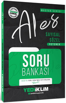 YEDİİKLİM 2026 ALES SAYISAL - SÖZEL YETENEK SORU BANKASI