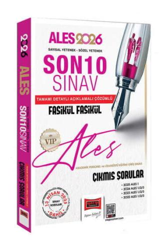 YARGI 2026 ALES VIP SON 10 SINAV FASİKÜL FASİKÜL ÇIKMIŞ SORULAR 13 NİSAN 2025 SI
