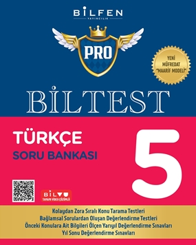 BİLFEN 5. SINIF BİLTEST PRO TÜRKÇE SORU BANKASI  YENİ MÜFREDAT